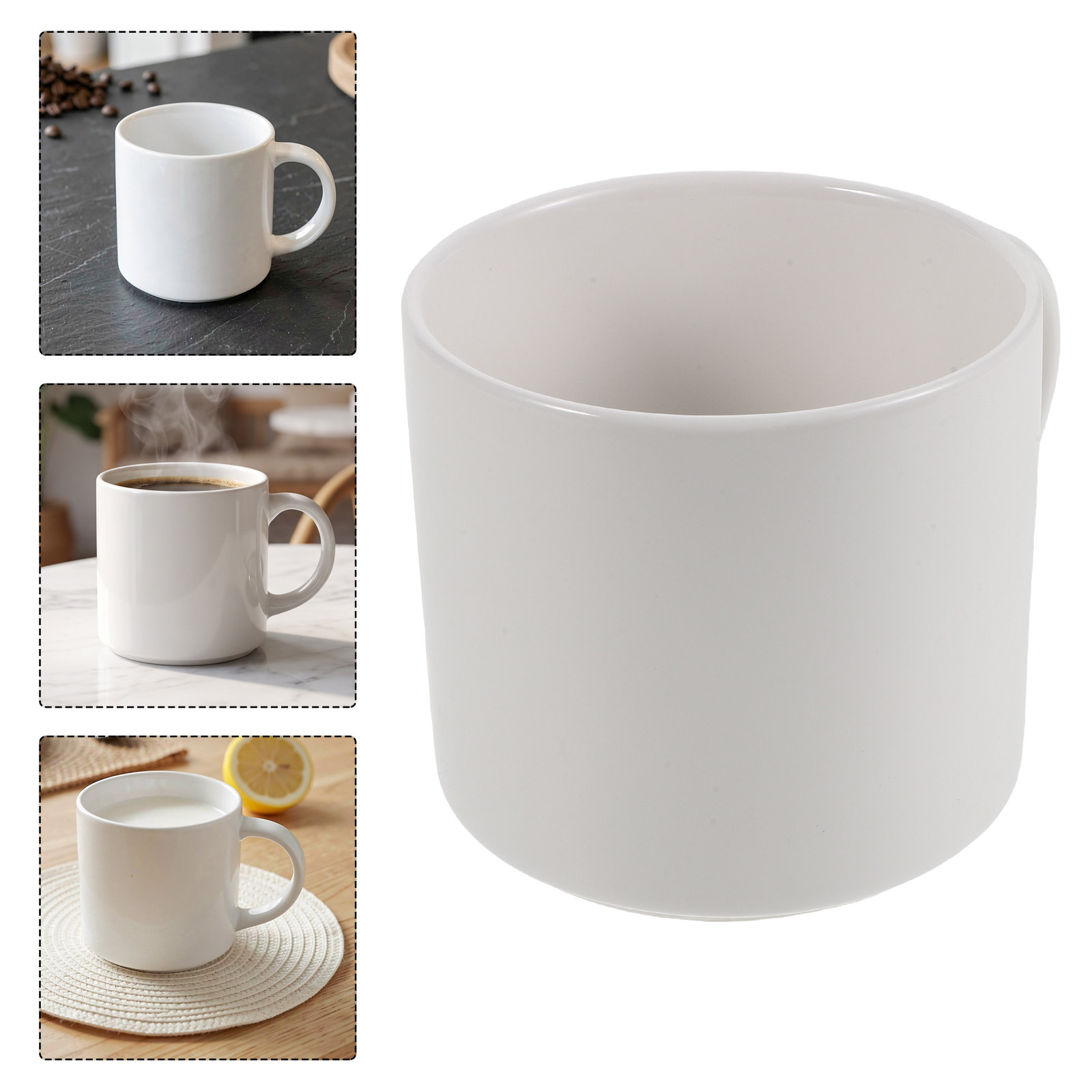 Taza de Café de Cerámica Blanc - Sublimation Mug White reseña y precio