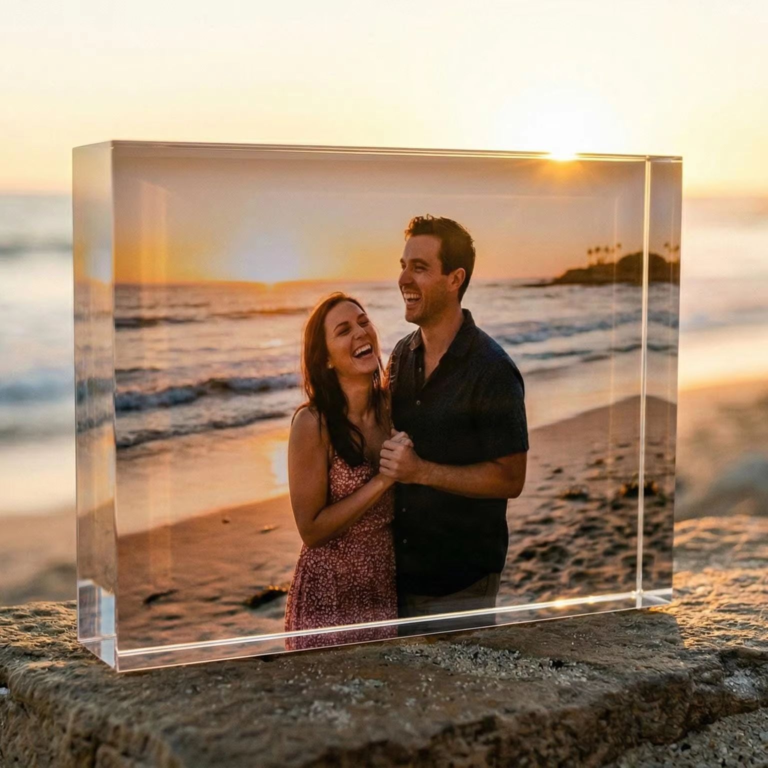 Bloque de Fotos de Amistad Per - Photo Acrylic Block reseña y precio