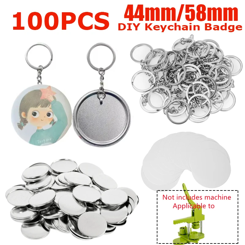 100 Uds. Suministros para hace - Button Badge Blank reseña y precio