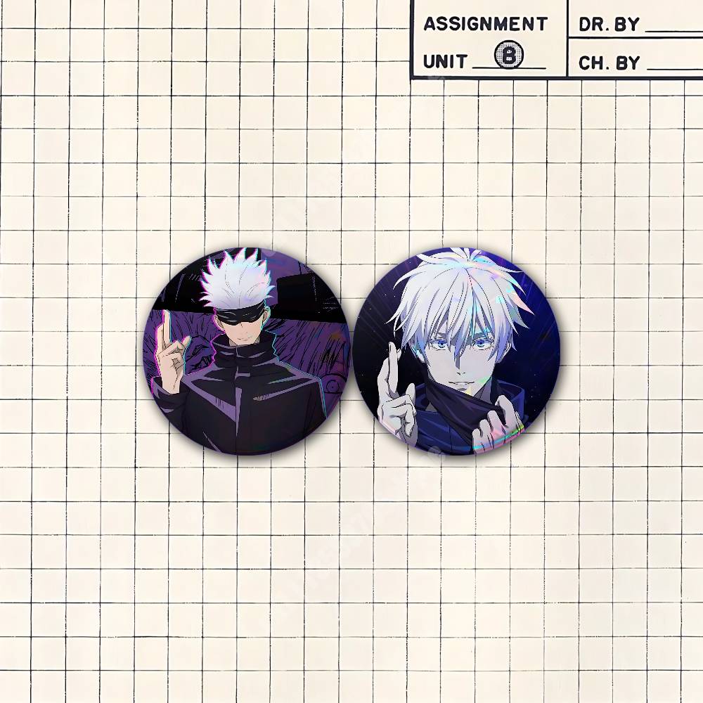 Juego de 2 Botones Decorativos - Button Badge Blank reseña y precio