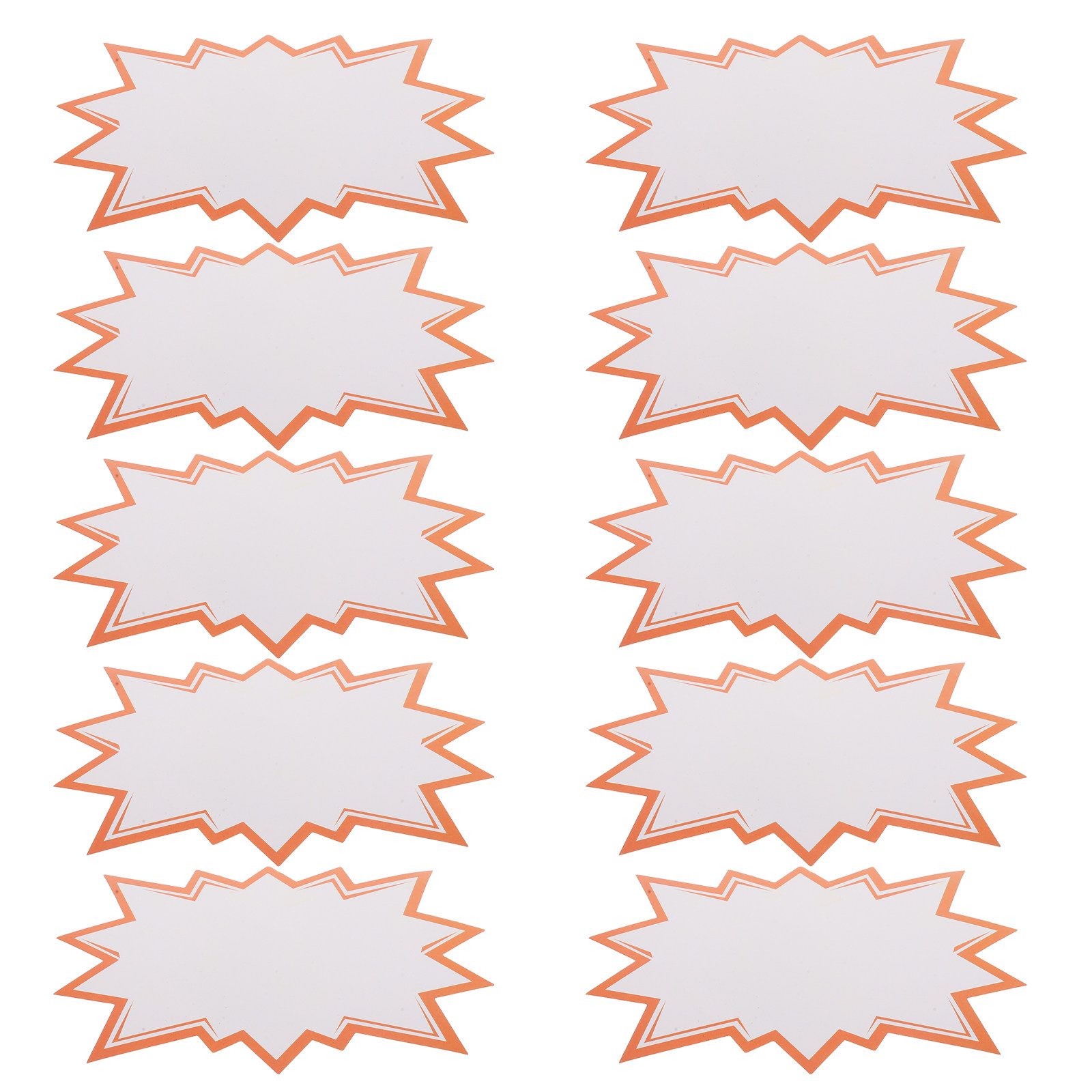 100 Etiquetas de Precio de Pap - Yard Sign Blank reseña y precio