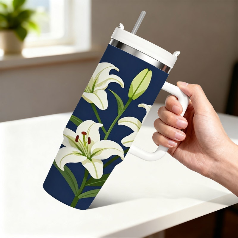 1 taza de viaje de 40 oz adecu - Sublimation Mug White reseña y precio