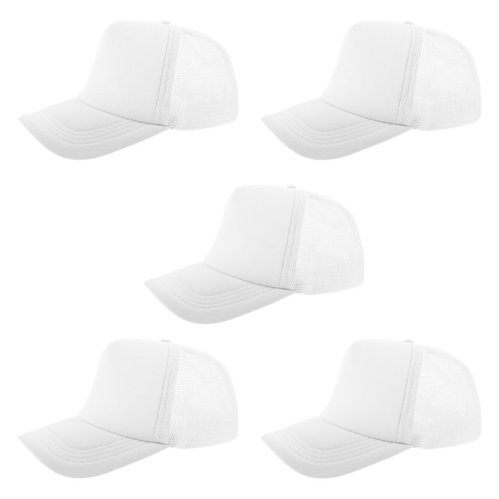 5 Gorras de Béisbol en Blanco  - Hat Sublimation Blank reseña y precio