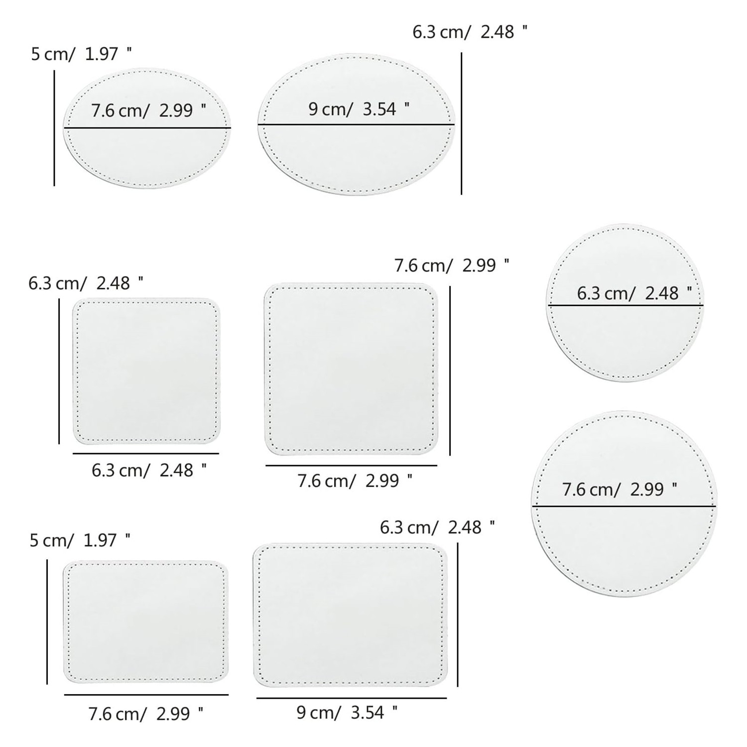Parches de sombrero de polipie - Hat Sublimation Blank reseña y precio