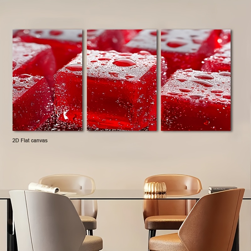 3 piezas de arte mural con cub - Canvas Wrap Ready reseña y precio